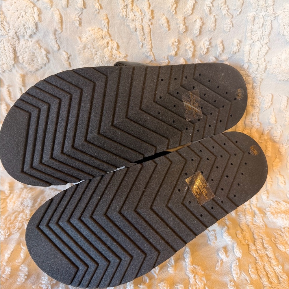 Jessica Simpson Black Knot Slide Sandals #535 - Picture 3 of 3
